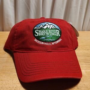 Snake River Brewing Dark Red Velcroback - New